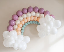 Load image into Gallery viewer, MEDIUM RAINBOW BALLOON ARCH
