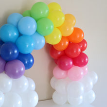 Load image into Gallery viewer, Mini Rainbow Balloon Arch